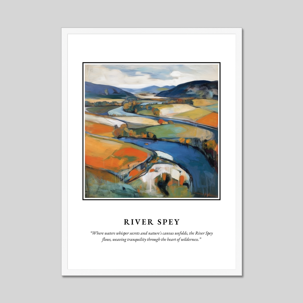 River Spey - Framed Poster Print