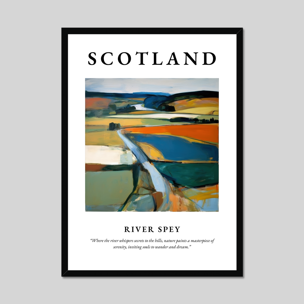 River Spey - Framed Poster Print