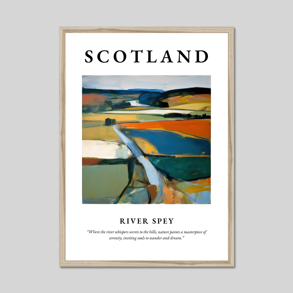 River Spey - Framed Poster Print