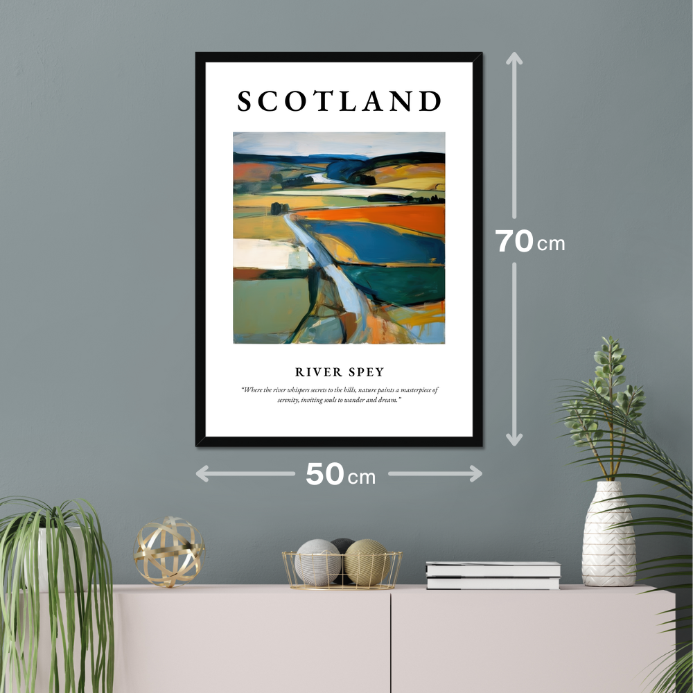 River Spey - Framed Poster Print