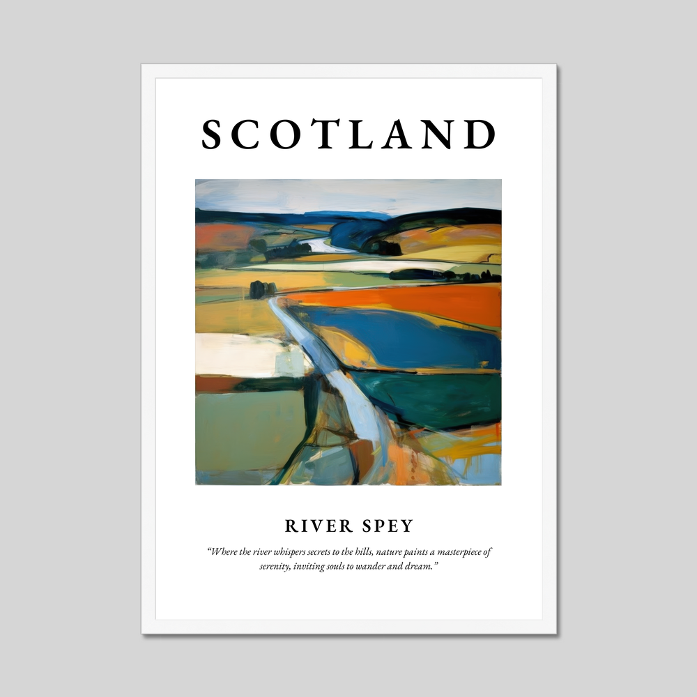 River Spey - Framed Poster Print