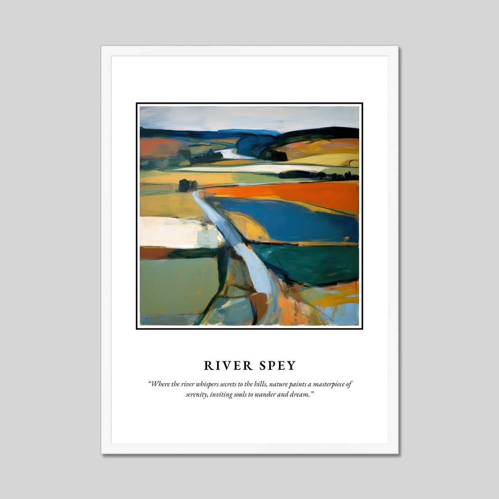 River Spey - Framed Poster Print