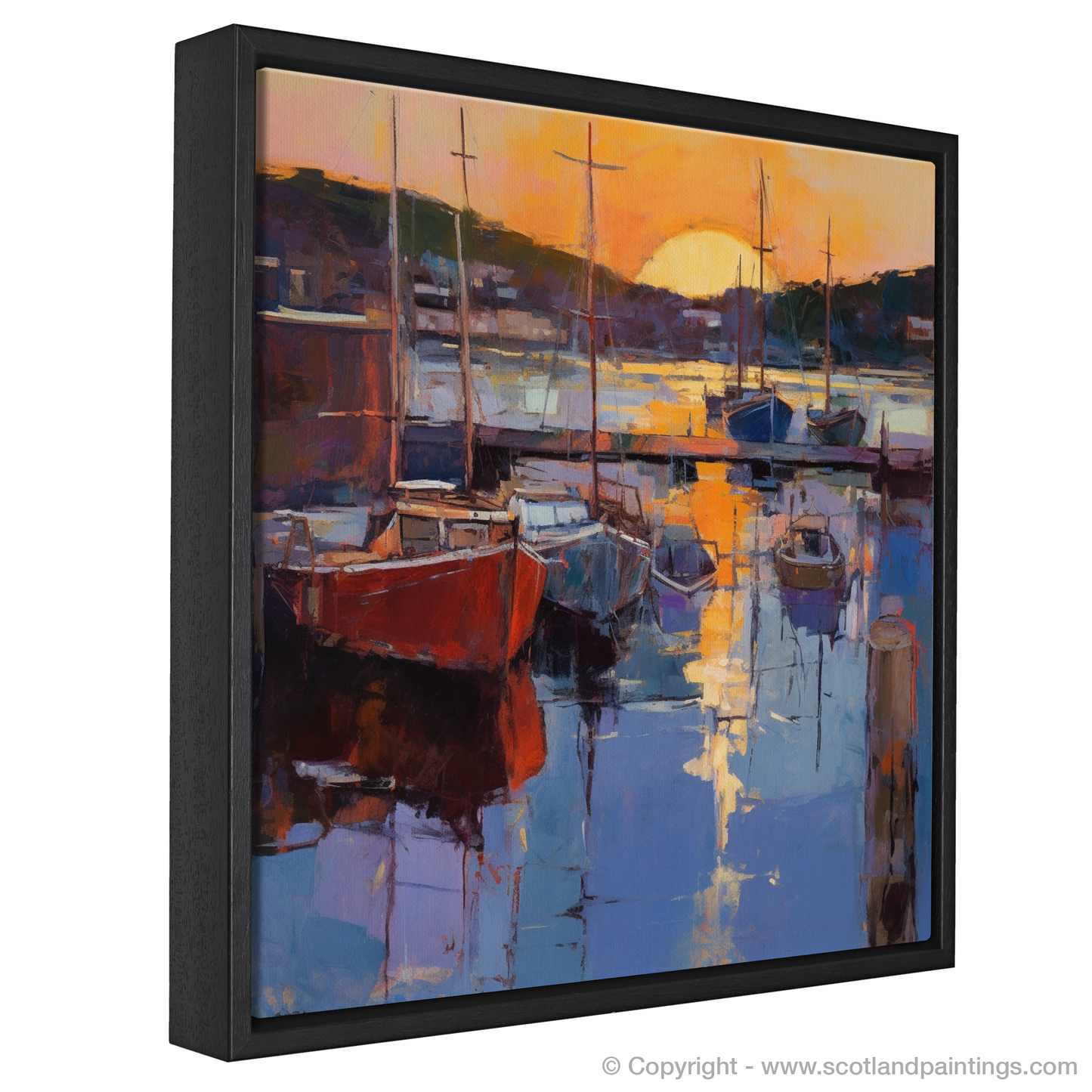 Dusk's Symphony at Tarbert Marina