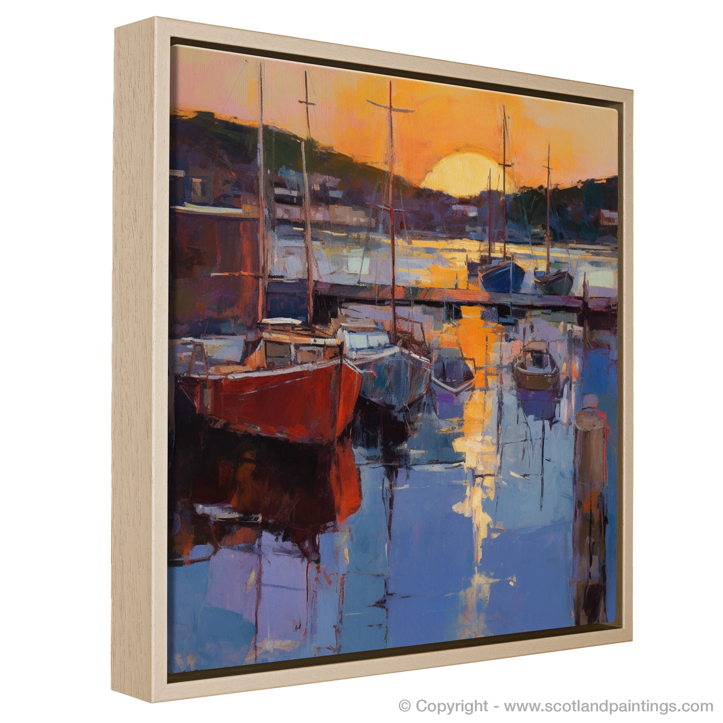 Dusk's Symphony at Tarbert Marina