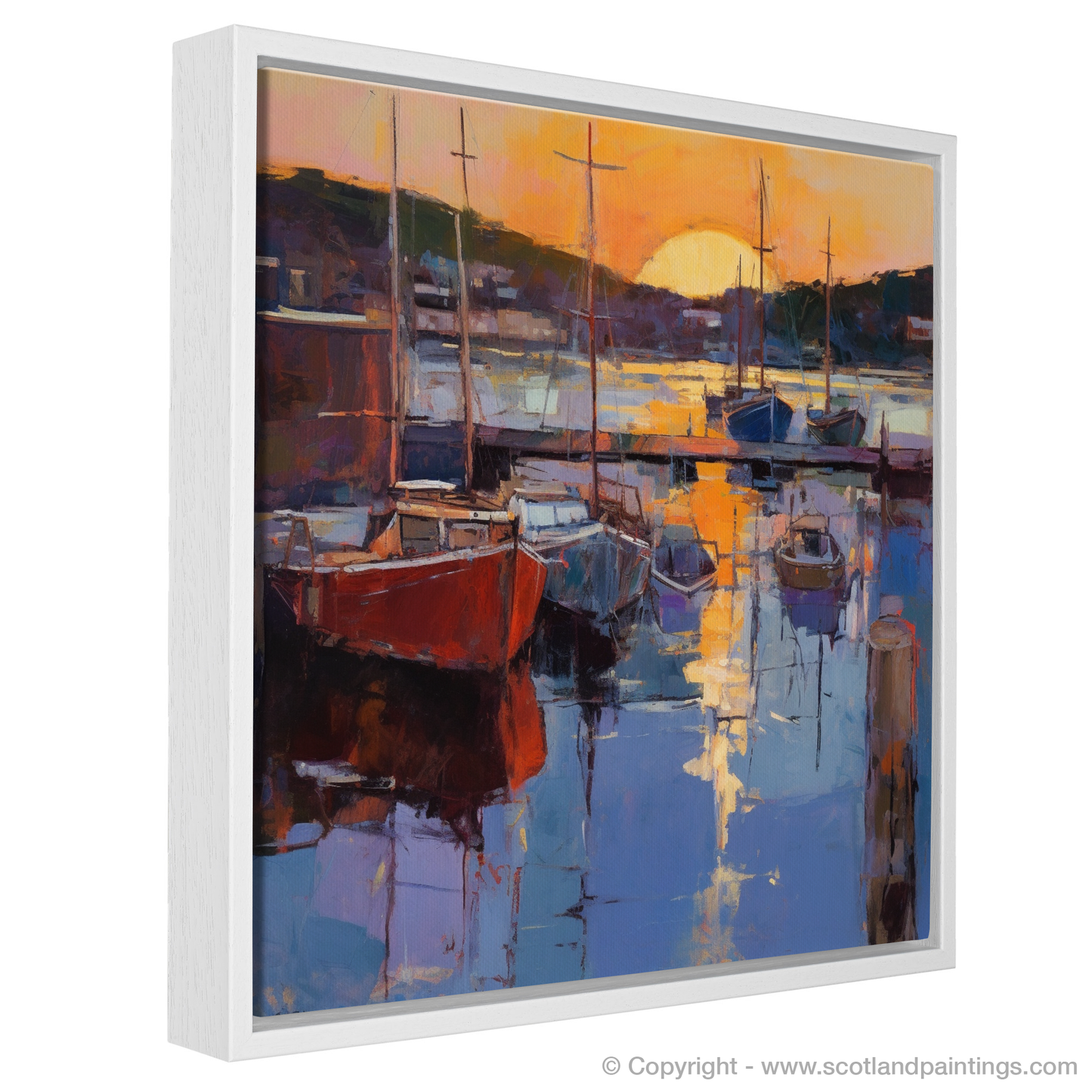 Dusk's Symphony at Tarbert Marina