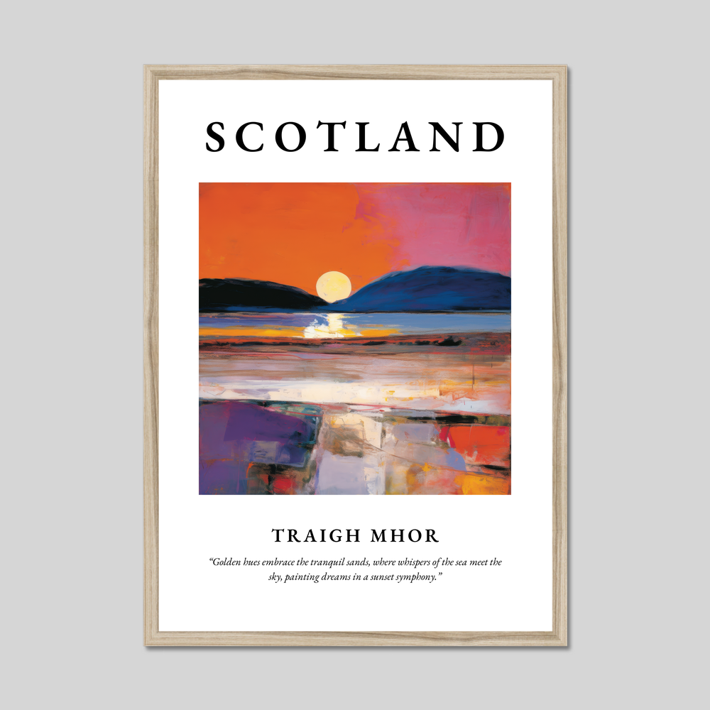 Traigh Mhor - Framed Poster Print