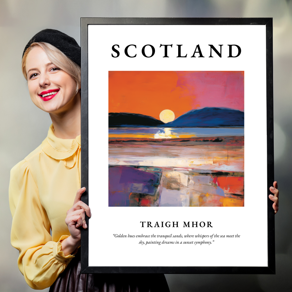 Traigh Mhor - Framed Poster Print