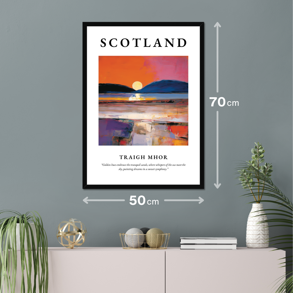 Traigh Mhor - Framed Poster Print