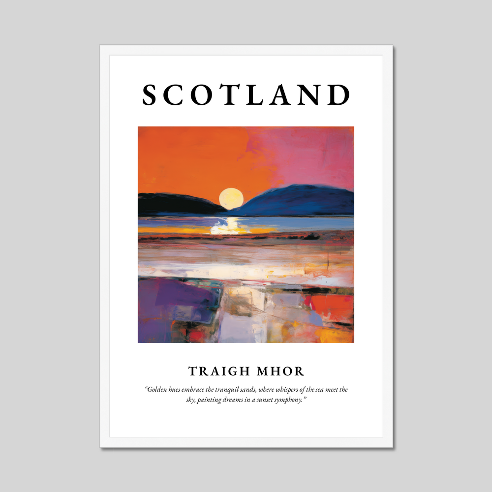 Traigh Mhor - Framed Poster Print