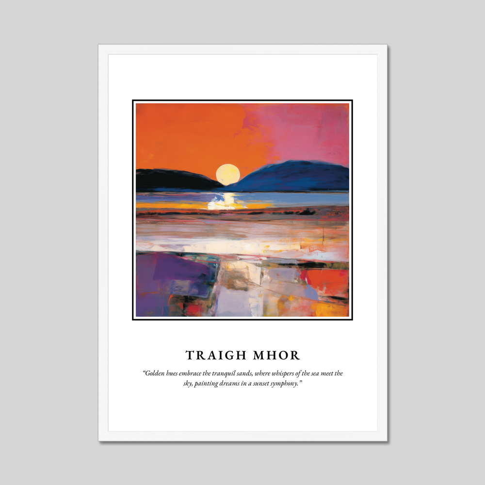 Traigh Mhor - Framed Poster Print