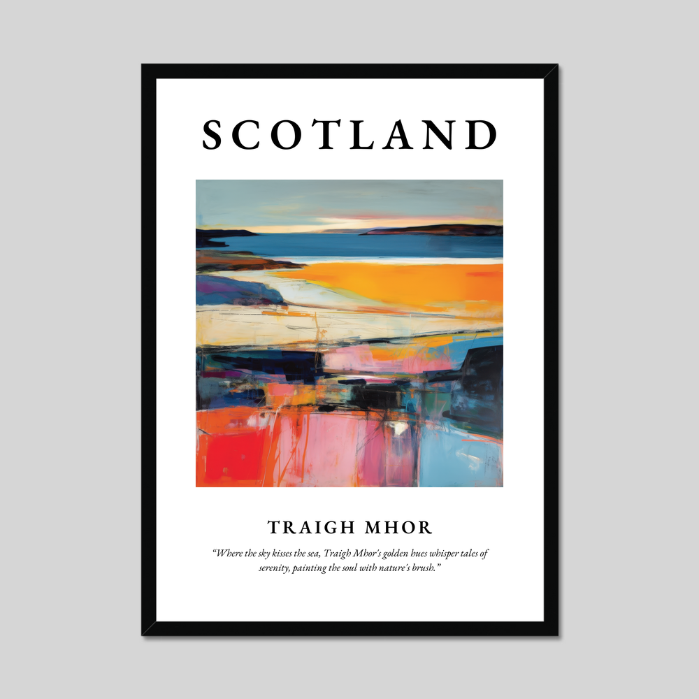 Traigh Mhor - Framed Poster Print