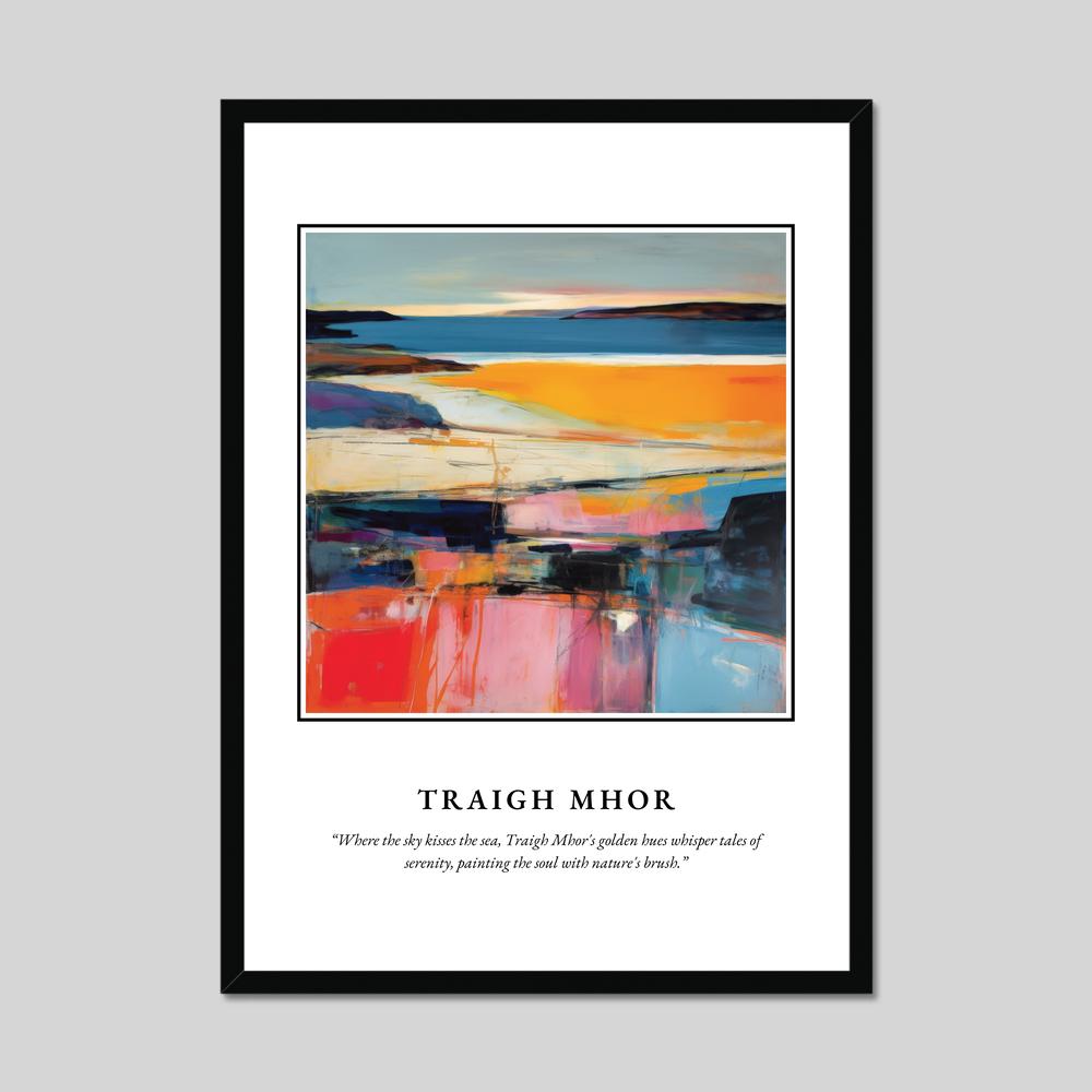 Traigh Mhor - Framed Poster Print