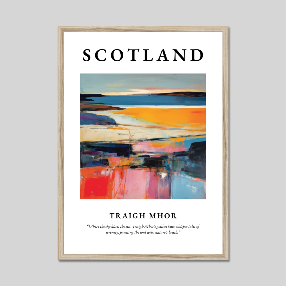 Traigh Mhor - Framed Poster Print