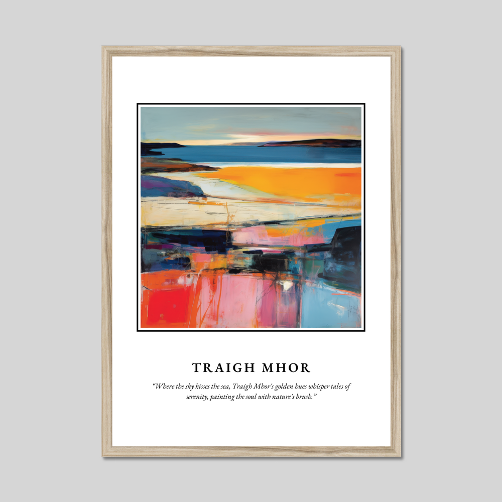 Traigh Mhor - Framed Poster Print