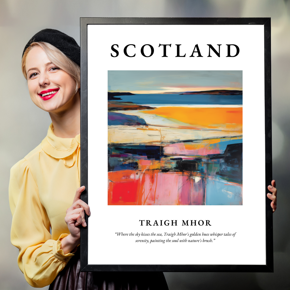 Traigh Mhor - Framed Poster Print