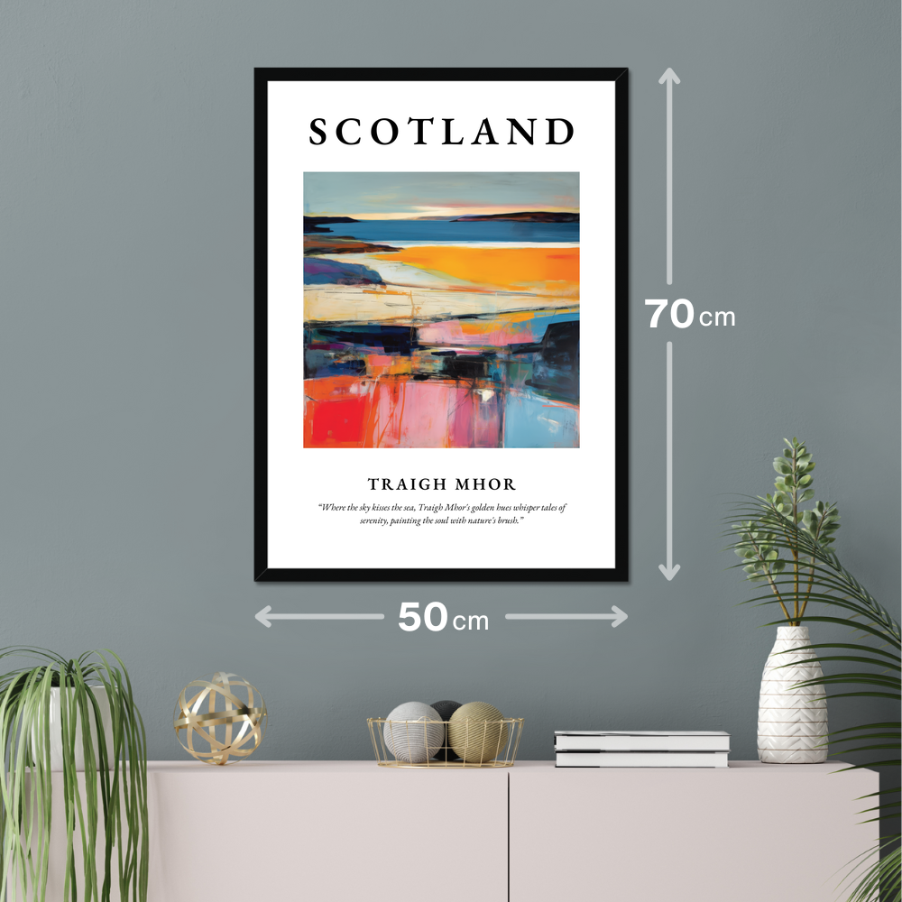 Traigh Mhor - Framed Poster Print