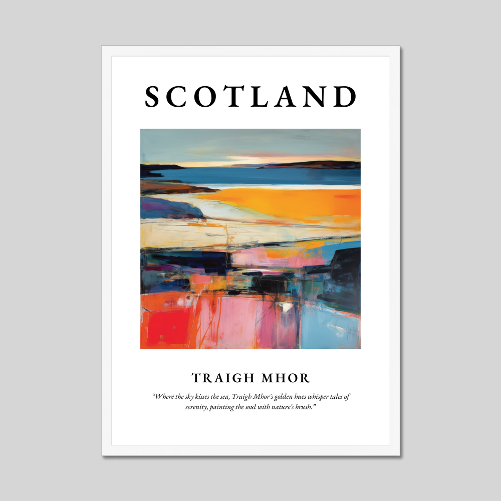 Traigh Mhor - Framed Poster Print