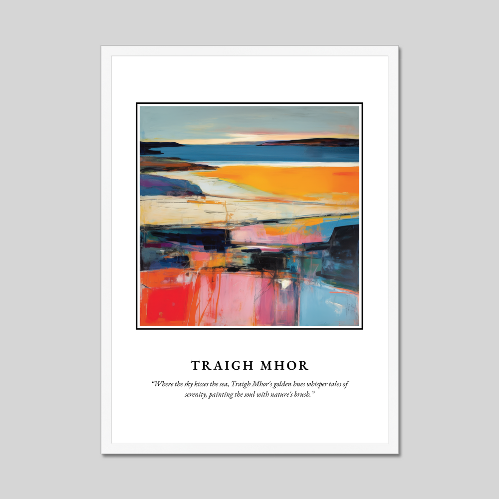 Traigh Mhor - Framed Poster Print