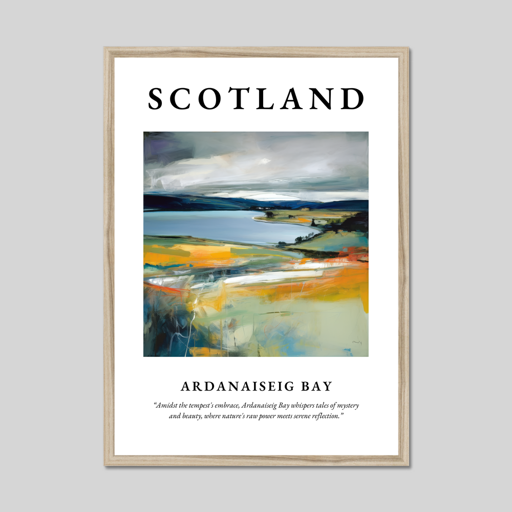 Ardanaiseig Bay - Framed Poster Print