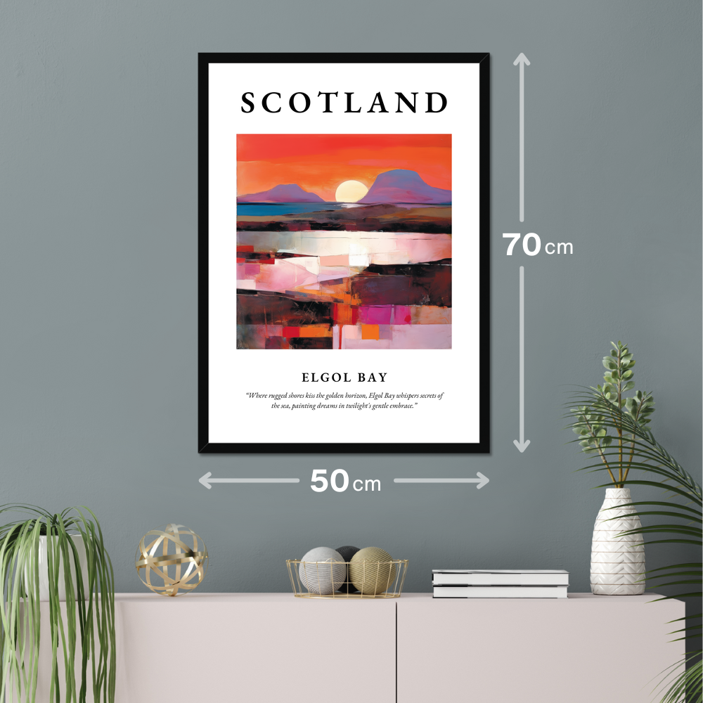 Elgol Bay - Framed Poster Print