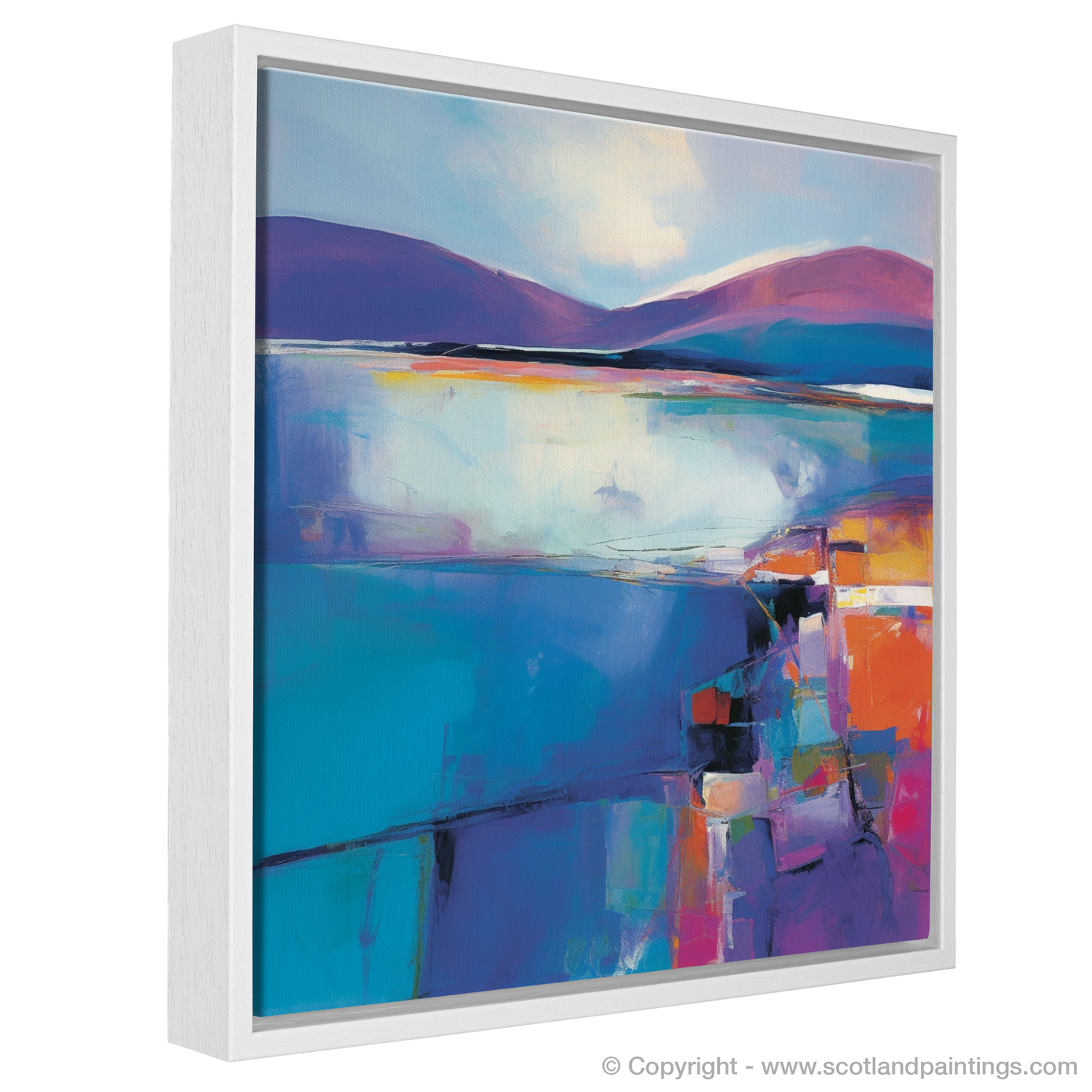 Isle of Bute Embrace: An Abstract Impressionist Voyage