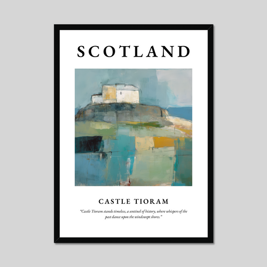 Castle Tioram - Framed Poster Print