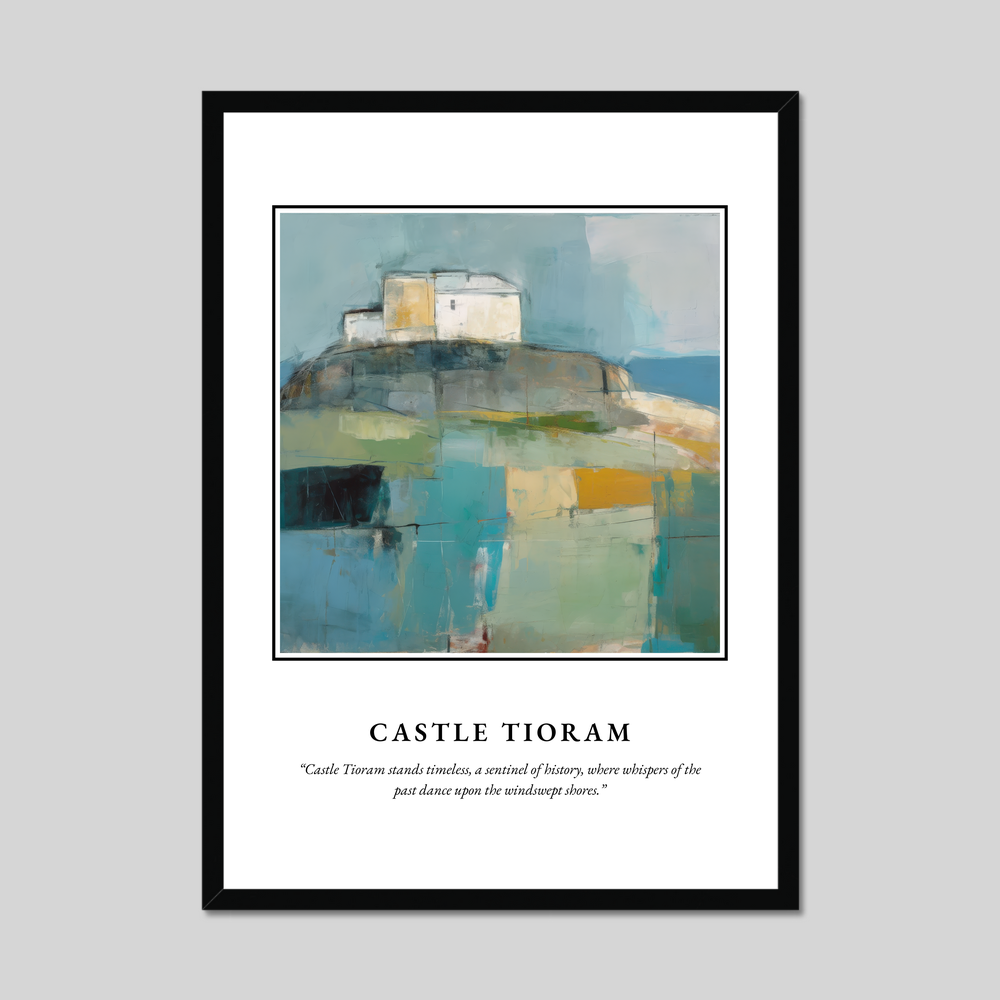 Castle Tioram - Framed Poster Print