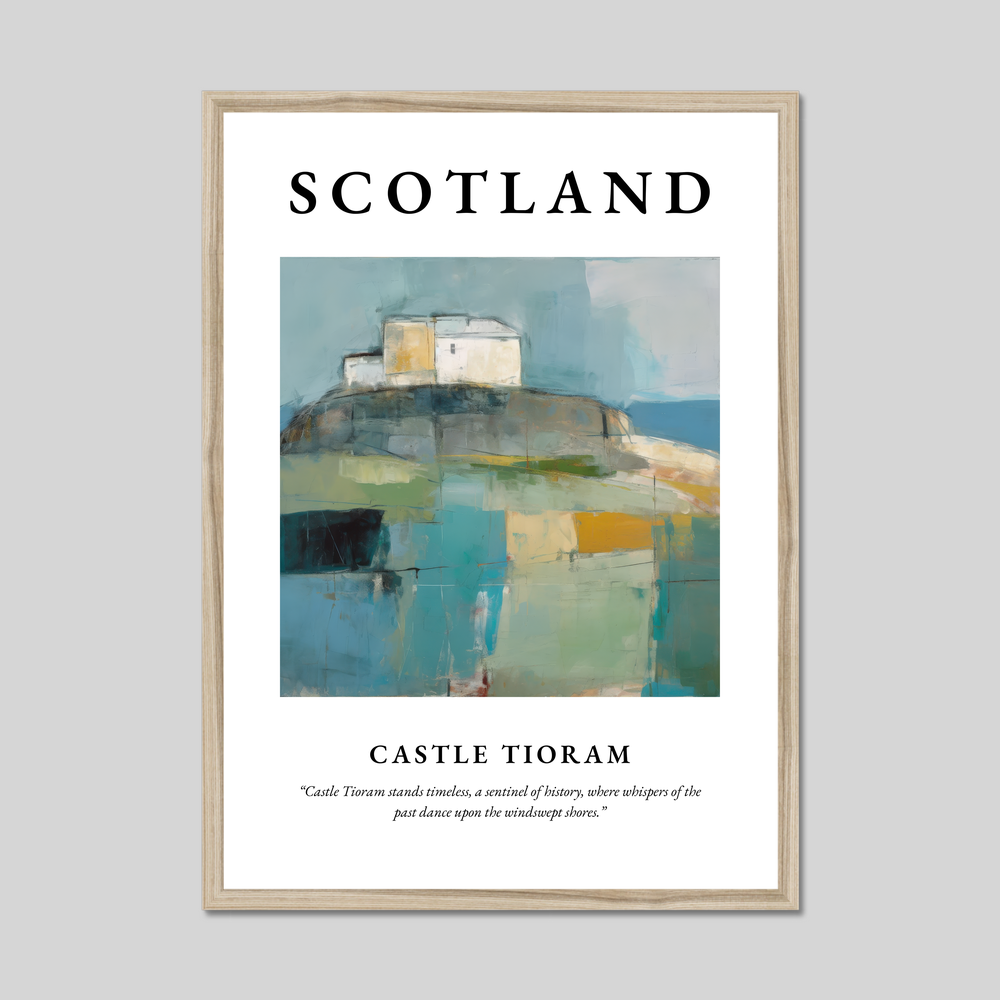 Castle Tioram - Framed Poster Print