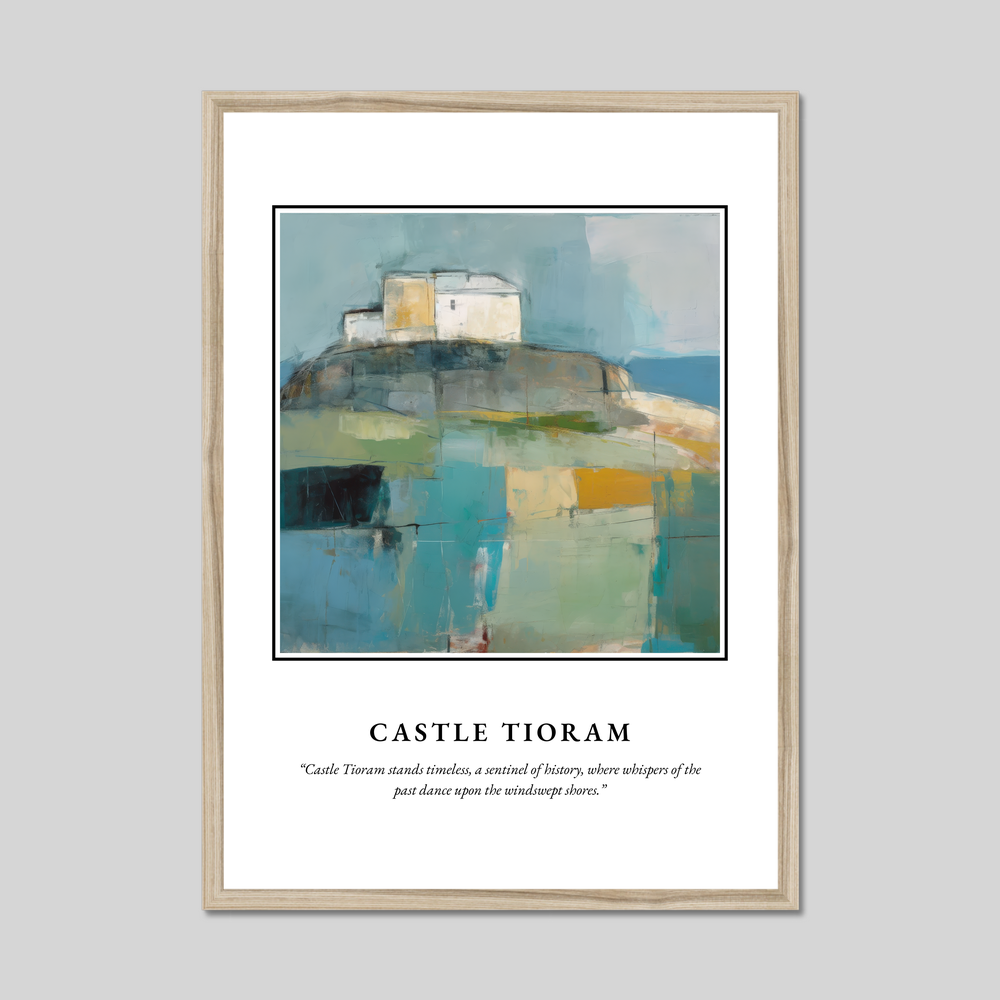 Castle Tioram - Framed Poster Print