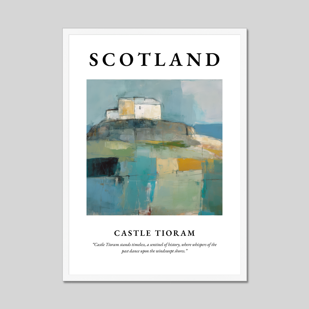 Castle Tioram - Framed Poster Print