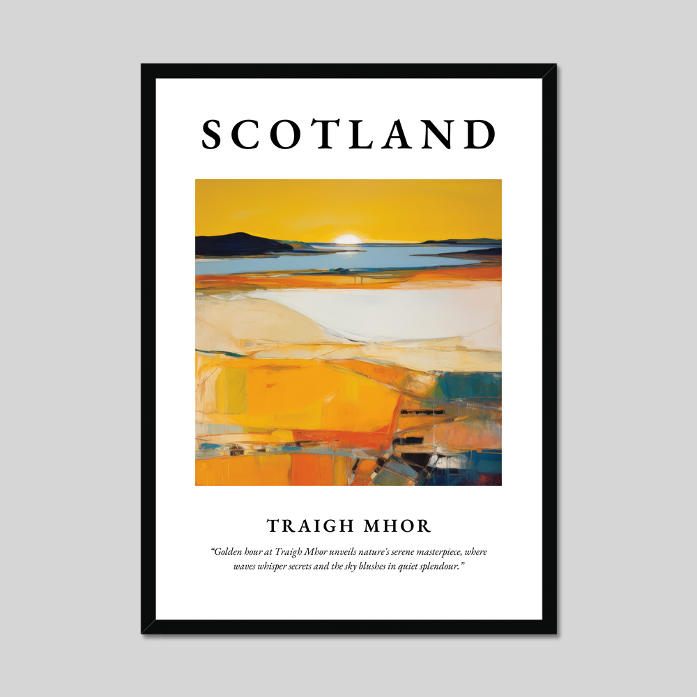 Traigh Mhor - Framed Poster Print