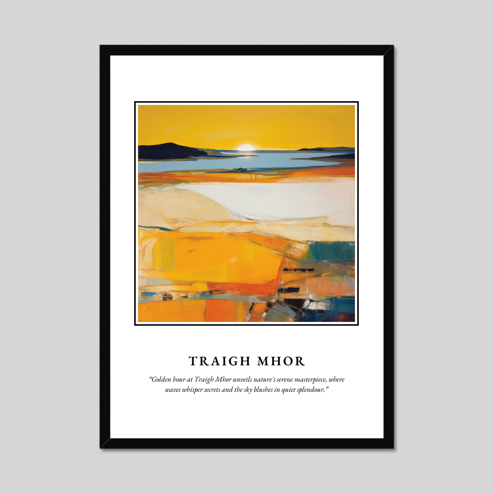 Traigh Mhor - Framed Poster Print