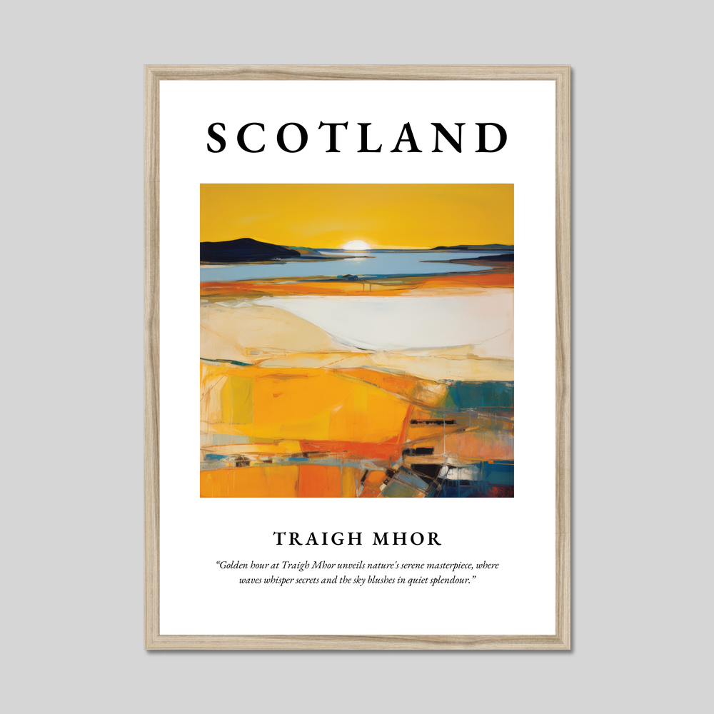 Traigh Mhor - Framed Poster Print