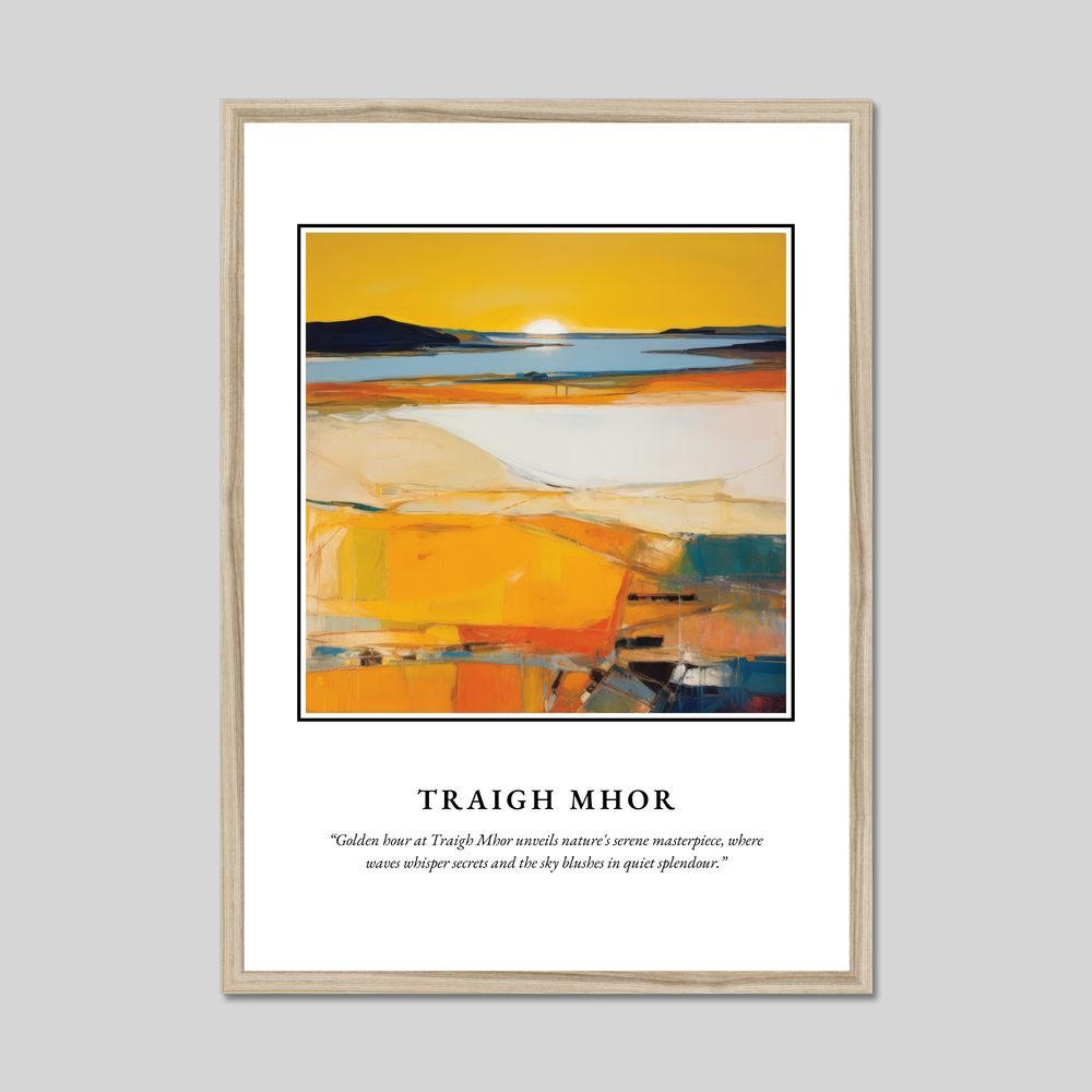 Traigh Mhor - Framed Poster Print