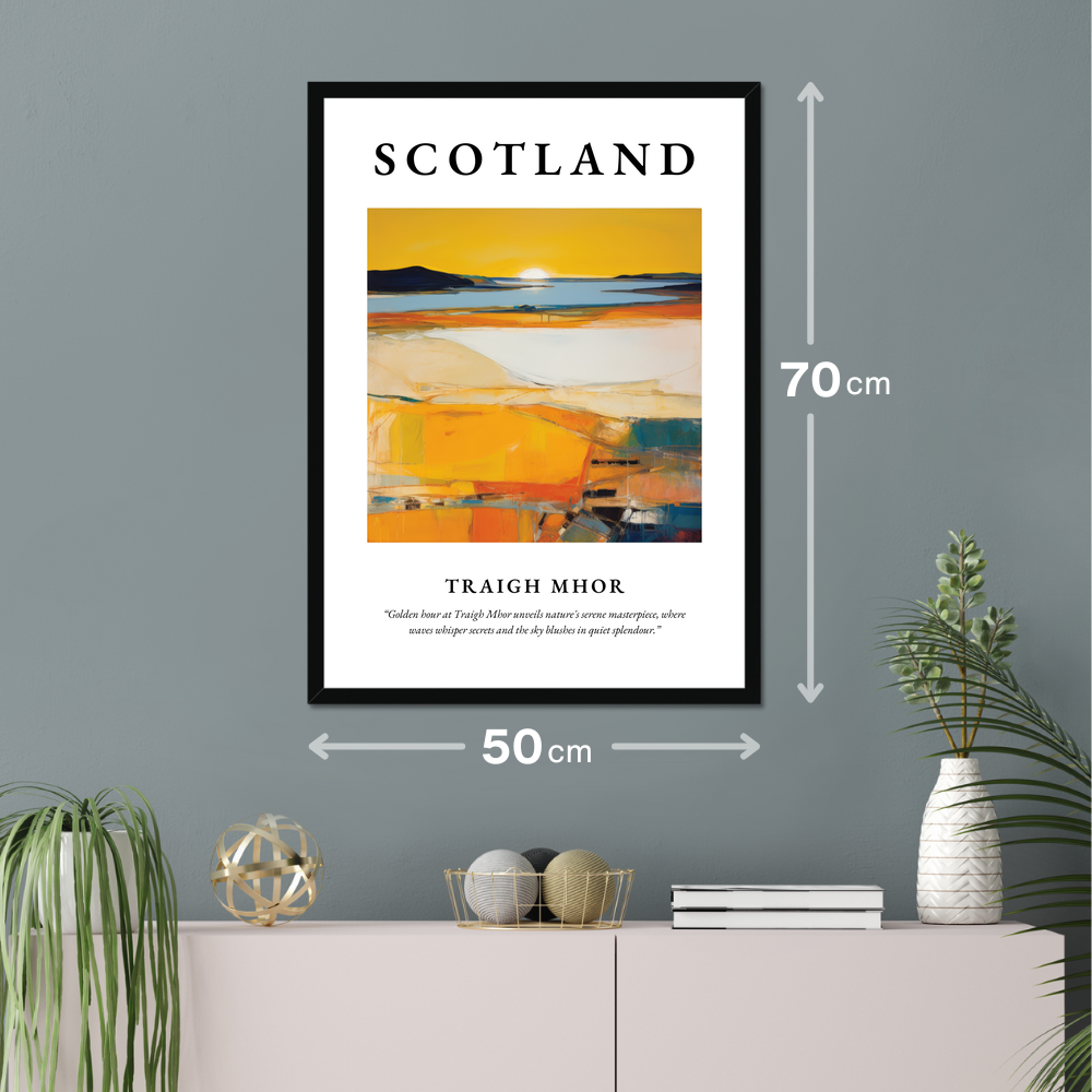 Traigh Mhor - Framed Poster Print