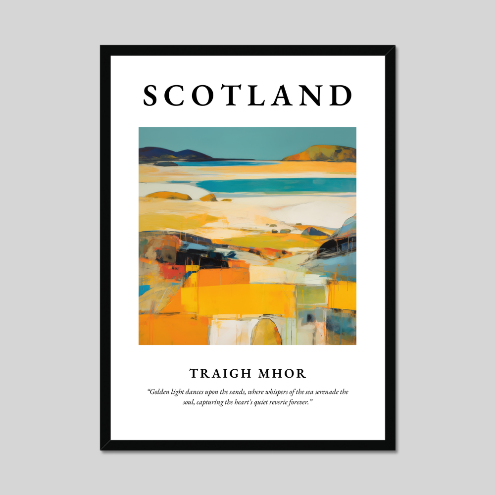 Traigh Mhor - Framed Poster Print