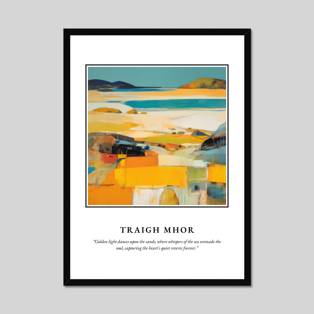 Traigh Mhor - Framed Poster Print