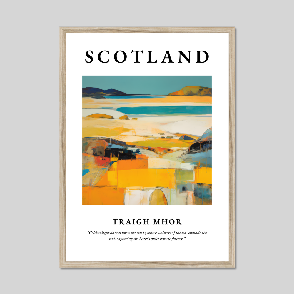 Traigh Mhor - Framed Poster Print