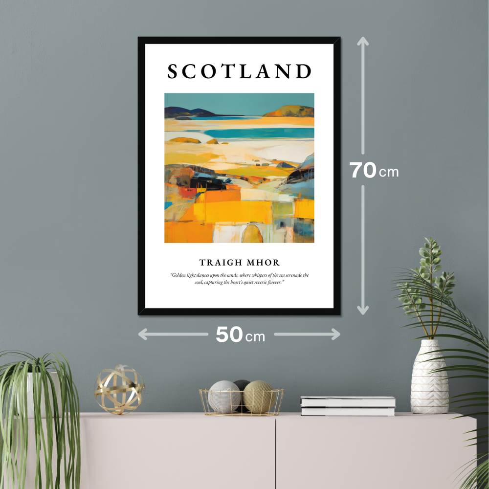 Traigh Mhor - Framed Poster Print