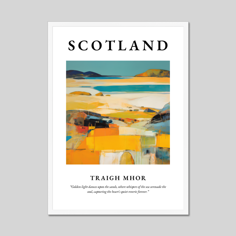 Traigh Mhor - Framed Poster Print