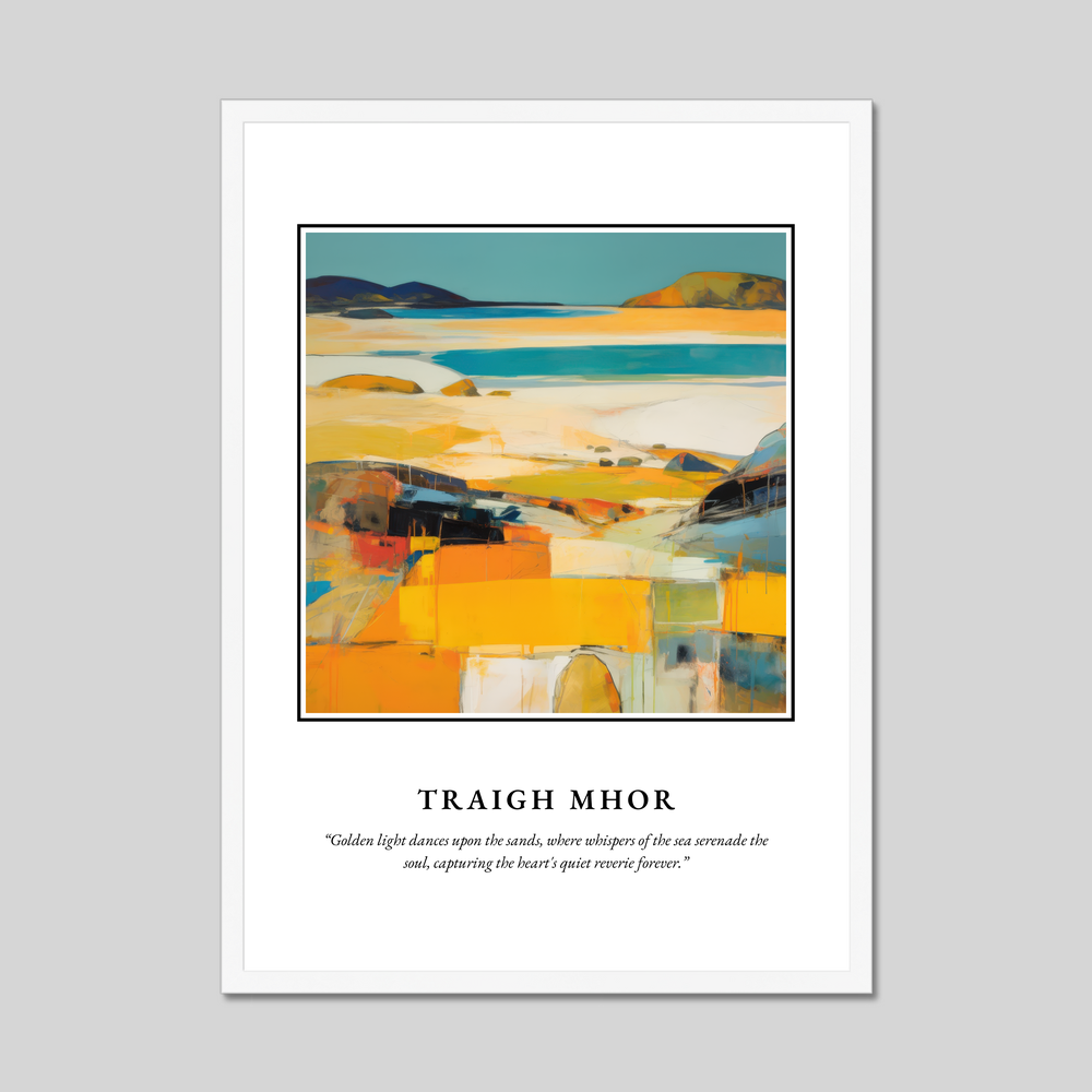 Traigh Mhor - Framed Poster Print