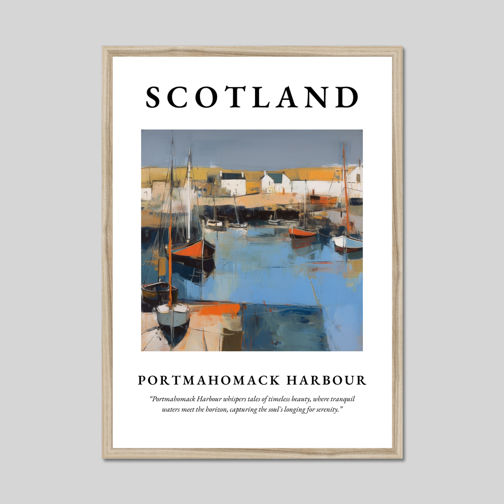 Portmahomack Harbour - Framed Poster Print