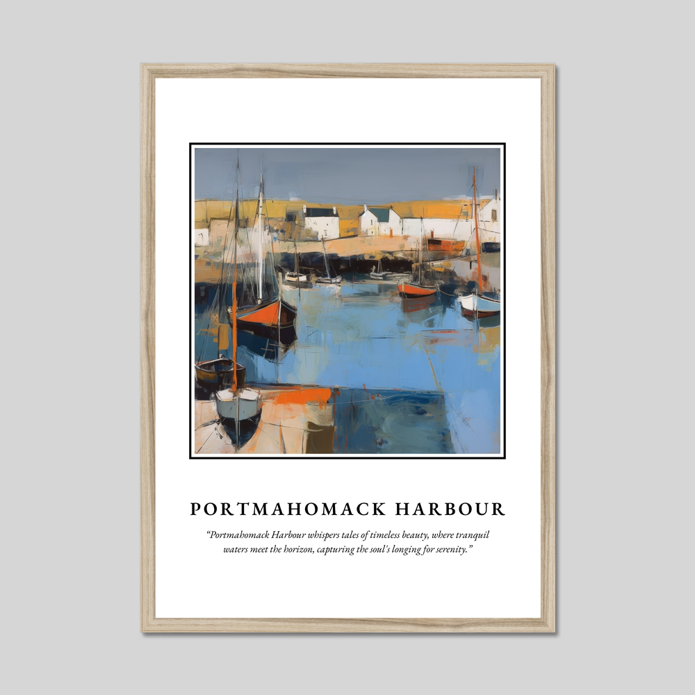 Portmahomack Harbour - Framed Poster Print