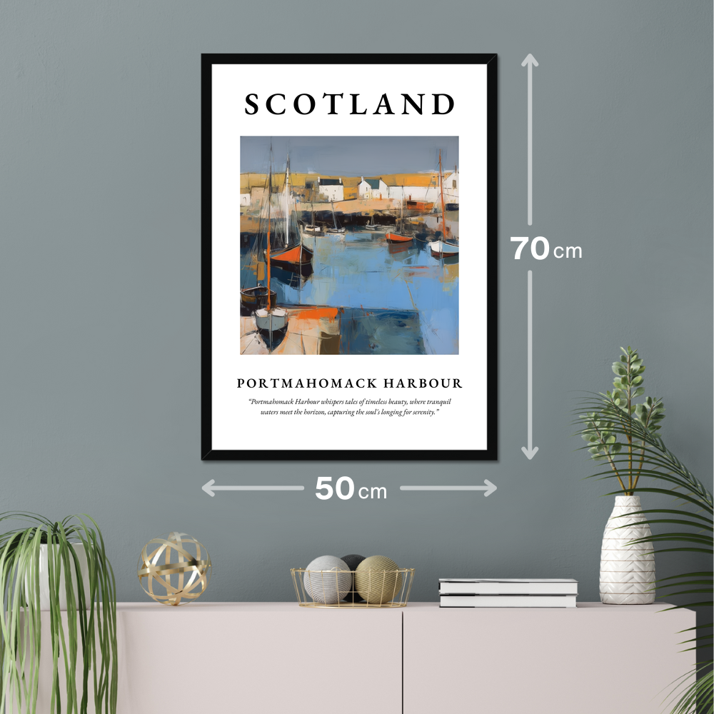 Portmahomack Harbour - Framed Poster Print