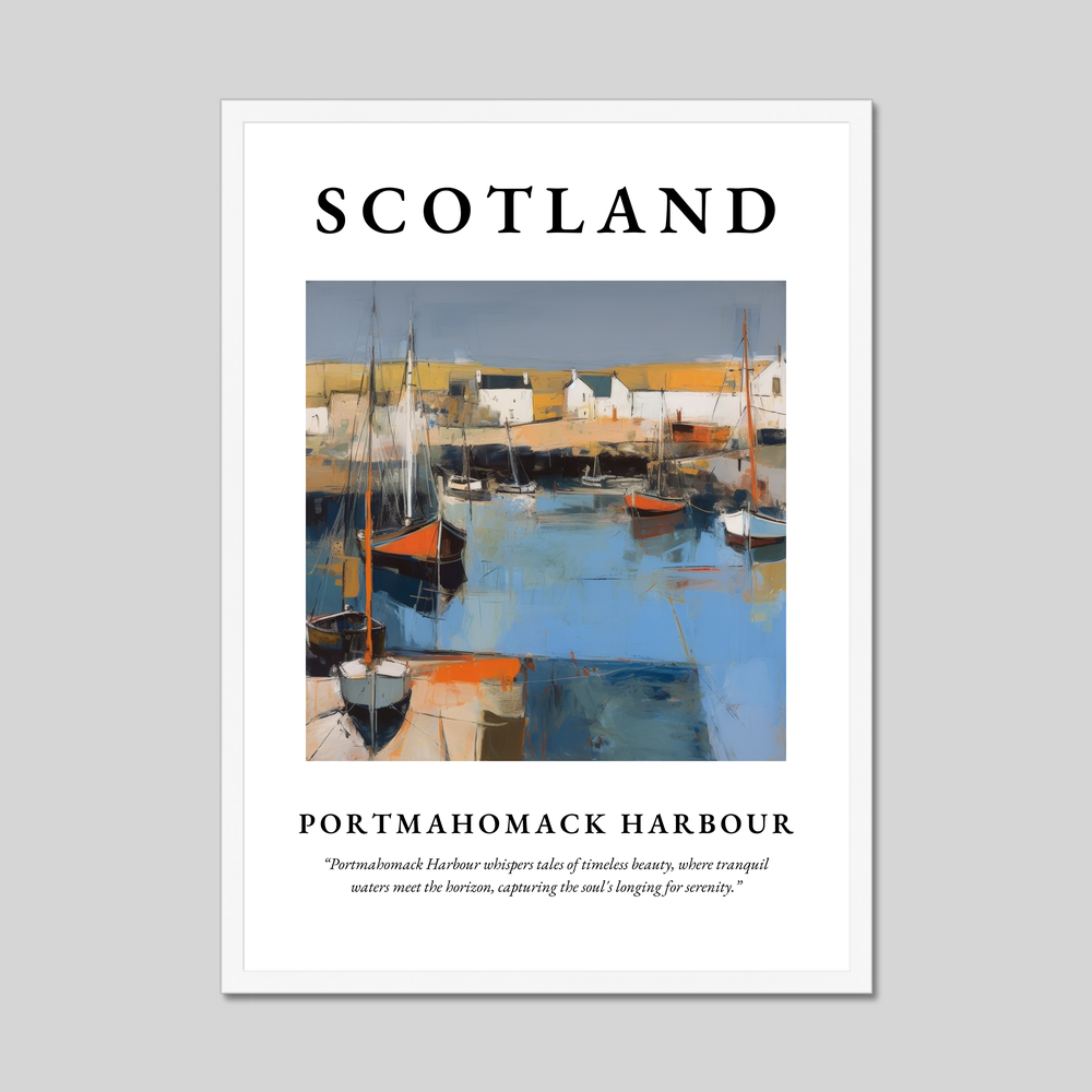 Portmahomack Harbour - Framed Poster Print