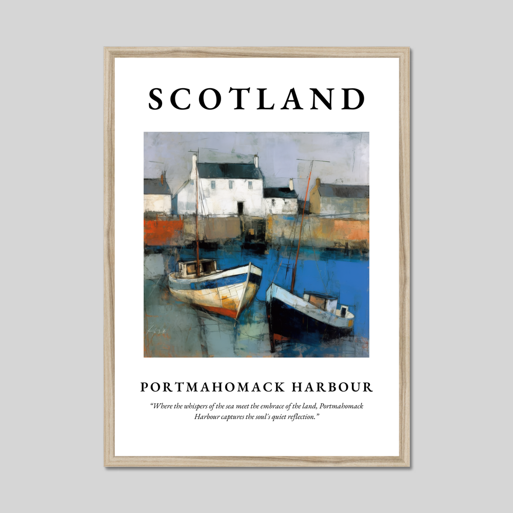 Portmahomack Harbour - Framed Poster Print