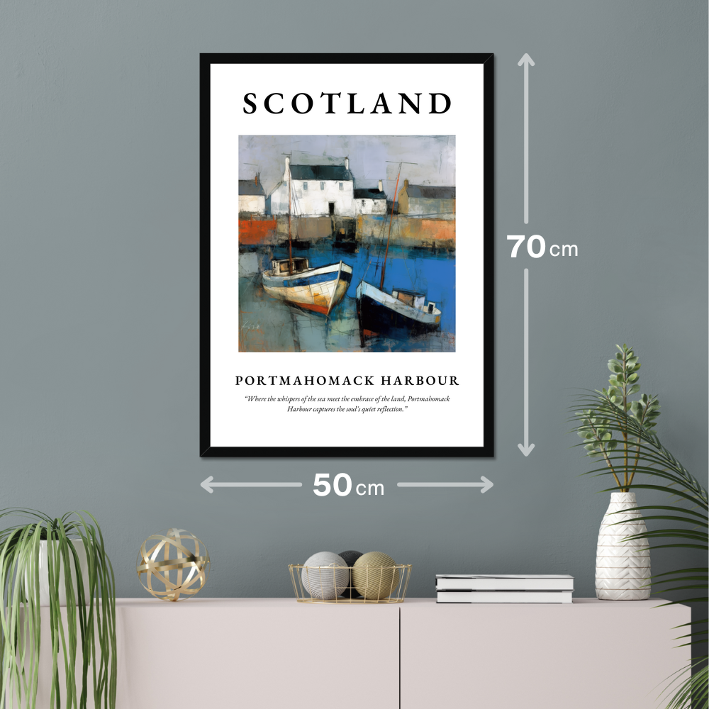 Portmahomack Harbour - Framed Poster Print