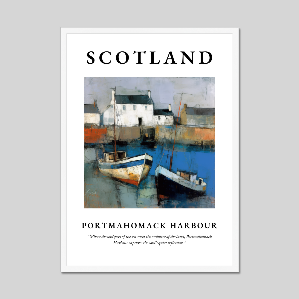 Portmahomack Harbour - Framed Poster Print