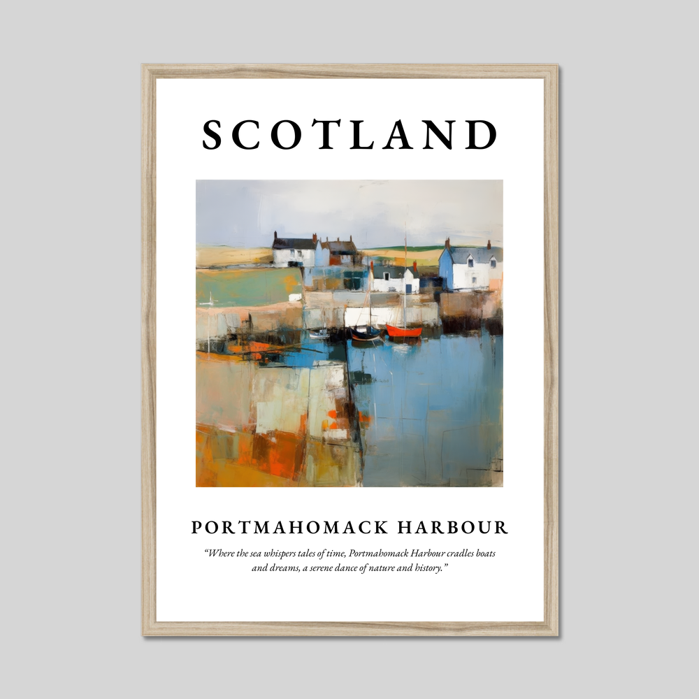 Portmahomack Harbour - Framed Poster Print