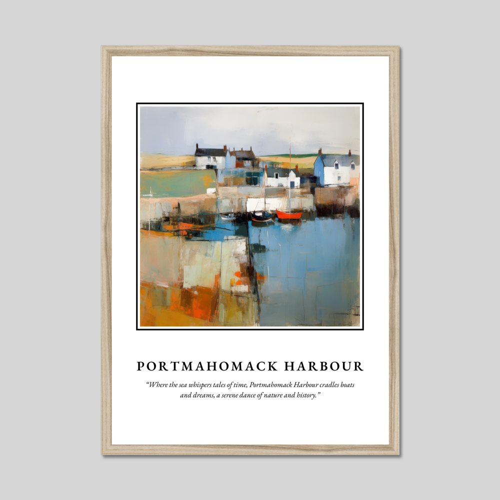 Portmahomack Harbour - Framed Poster Print